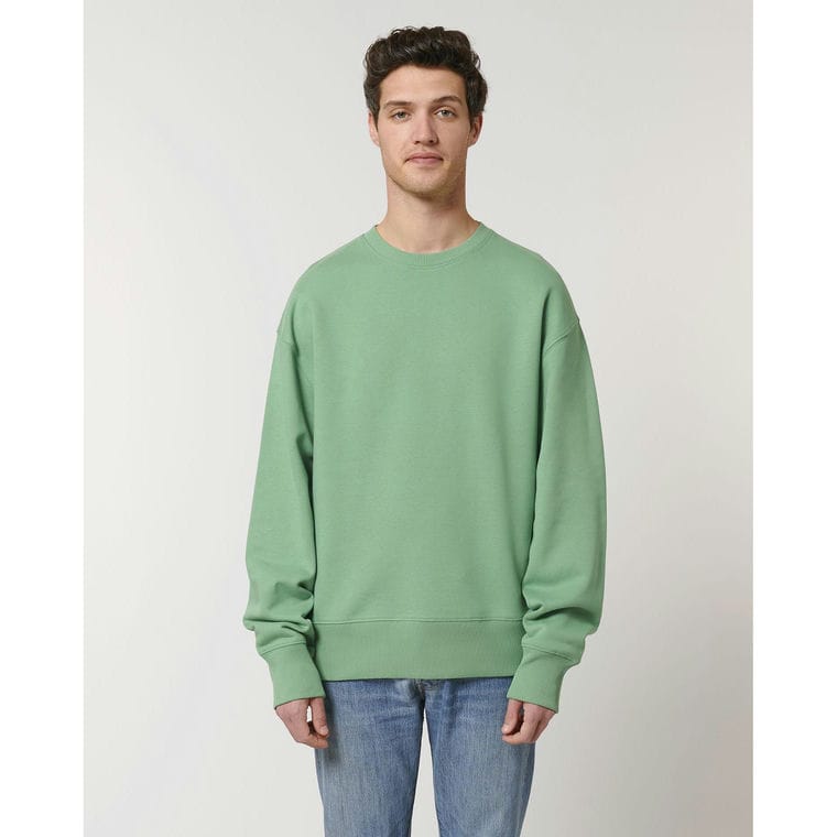 Bluză cu guler rotund Unisex Radder Dusty Mint S