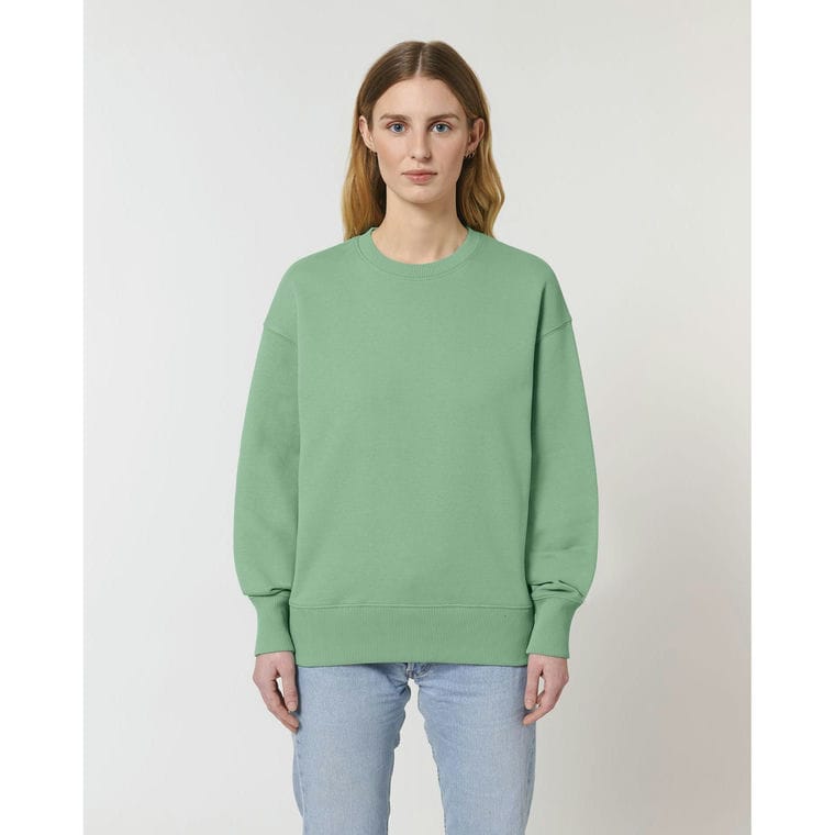 Bluză cu guler rotund Unisex Radder Dusty Mint S