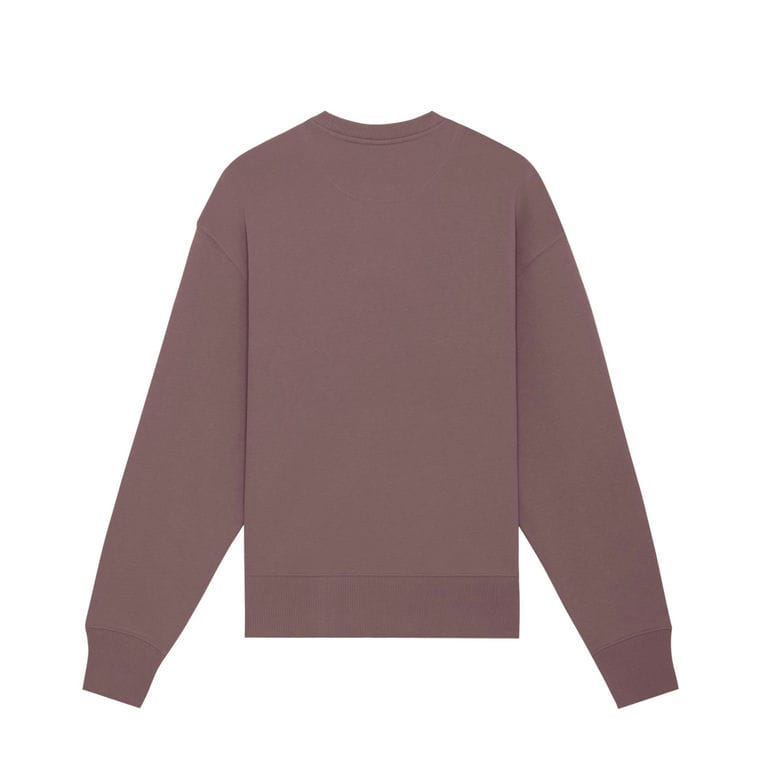 Bluză cu guler rotund Unisex Radder Kaffa Coffee 3XL