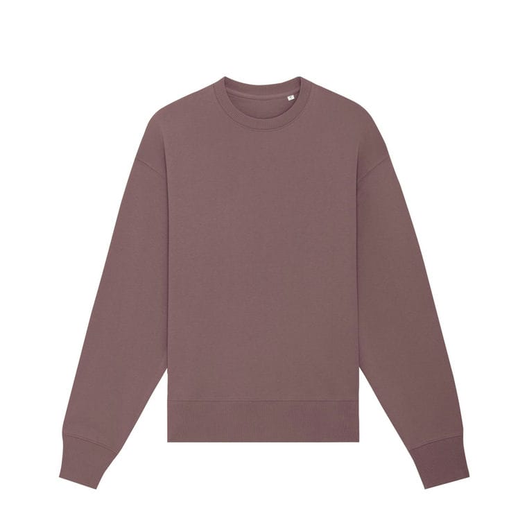 Bluză cu guler rotund Unisex Radder Kaffa Coffee XXL