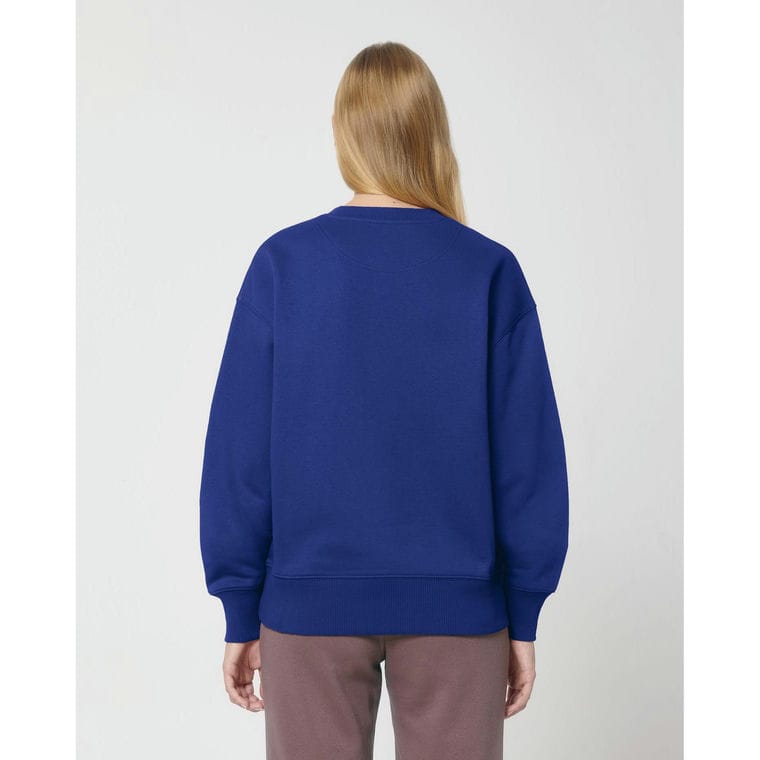 Bluză cu guler rotund Unisex Radder Worker Blue XXL