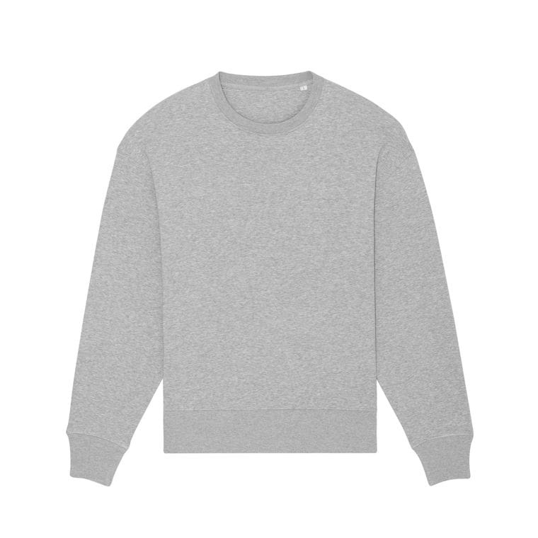 Bluză cu guler rotund Unisex Radder Heather Grey 2XS