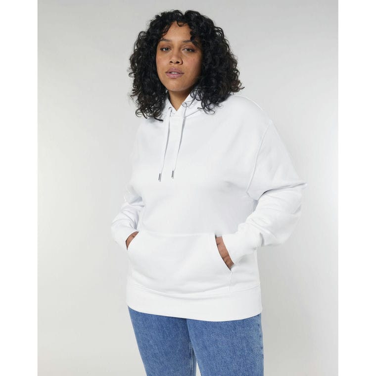 Hanorac cu glugă Unisex Slammer White 3XL