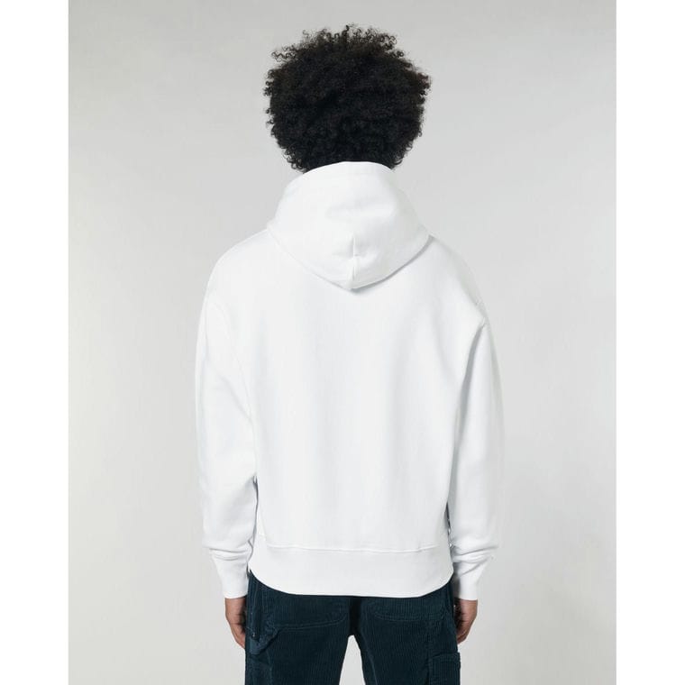 Hanorac cu glugă Unisex Slammer White 3XL