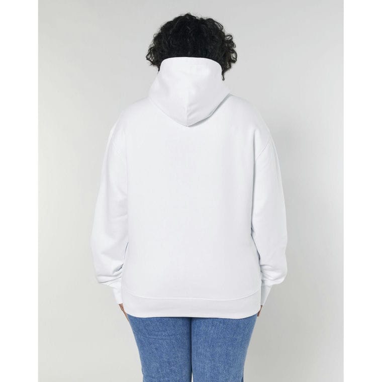 Hanorac cu glugă Unisex Slammer White 3XL