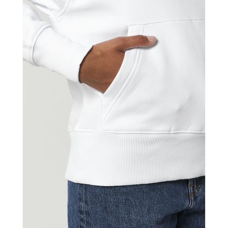 Hanorac cu glugă Unisex Slammer White 3XL