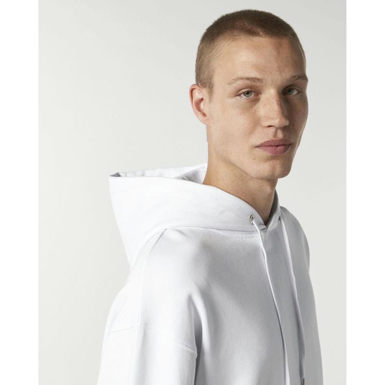 Hanorac cu glugă Unisex Slammer White 3XL