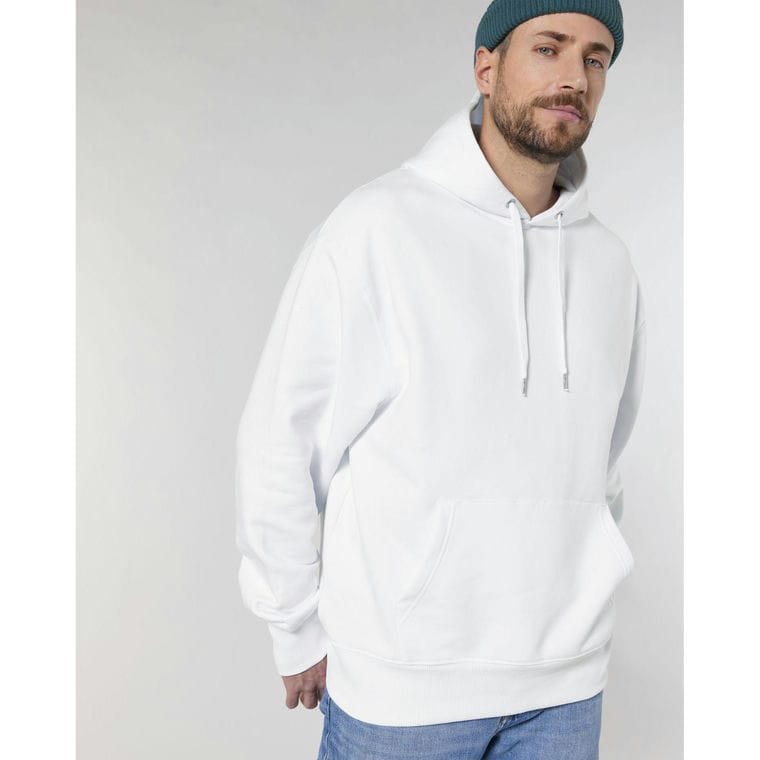 Hanorac cu glugă Unisex Slammer White 3XL