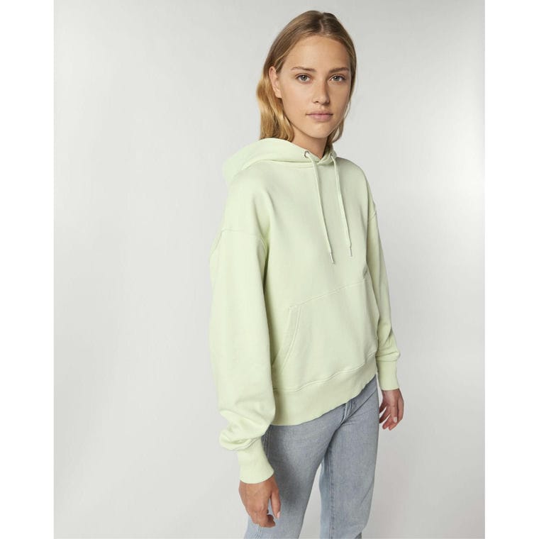 Hanorac cu glugă Unisex Slammer Stem Green M