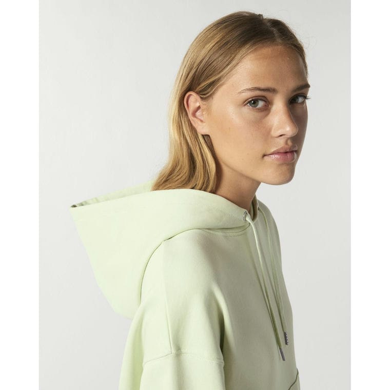 Hanorac cu glugă Unisex Slammer Stem Green M