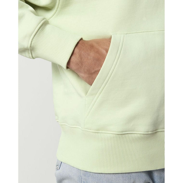 Hanorac cu glugă Unisex Slammer Stem Green M