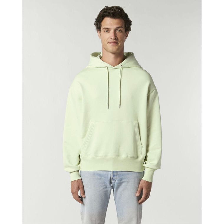 Hanorac cu glugă Unisex Slammer Stem Green M