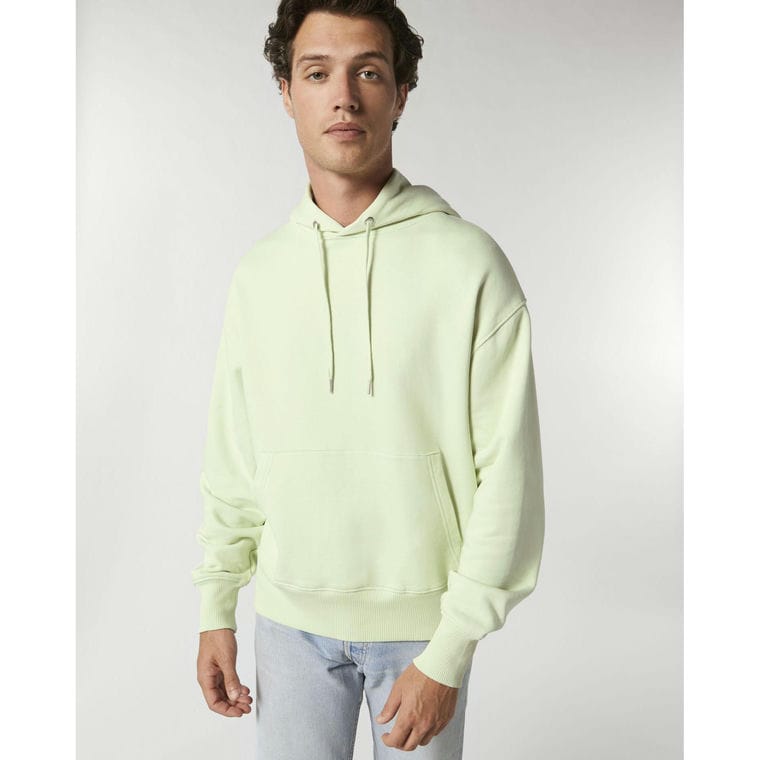 Hanorac cu glugă Unisex Slammer Stem Green M