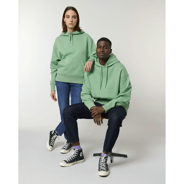 Hanorac cu glugă Unisex Slammer Dusty Mint S