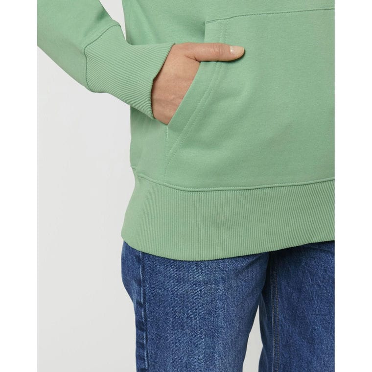 Hanorac cu glugă Unisex Slammer Dusty Mint S