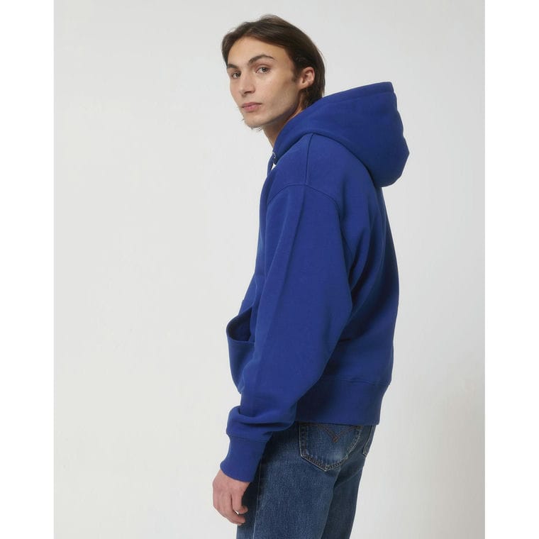 Hanorac cu glugă Unisex Slammer Worker Blue M