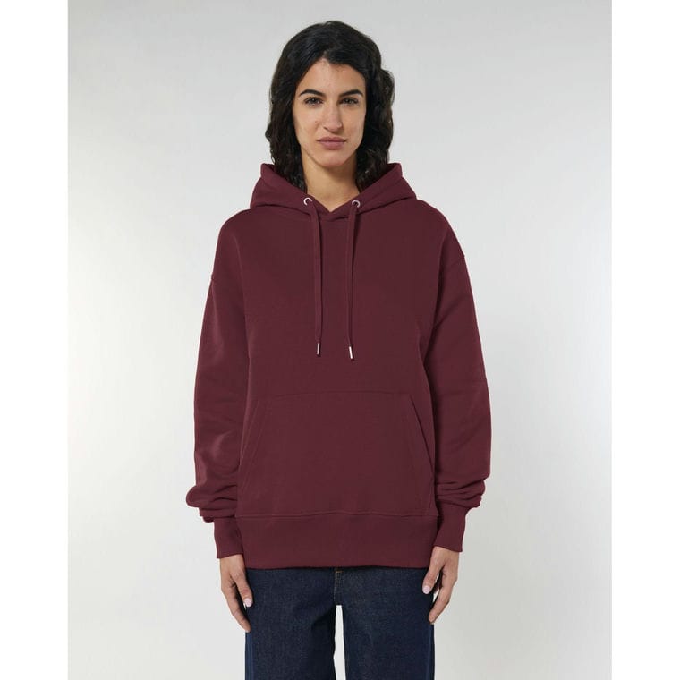 Hanorac cu glugă Unisex Slammer Burgundy 2XS