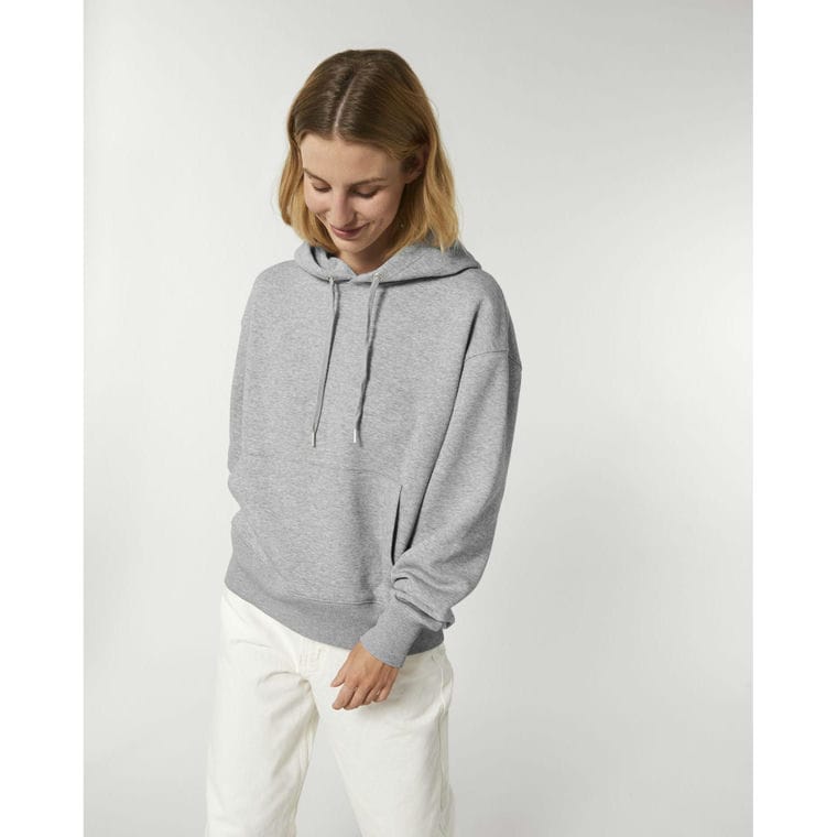 Hanorac cu glugă Unisex Slammer Heather Grey XS