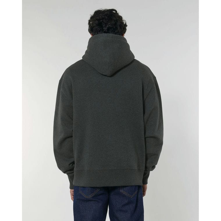 Hanorac cu glugă Unisex Slammer Dark Heather Grey 2XS