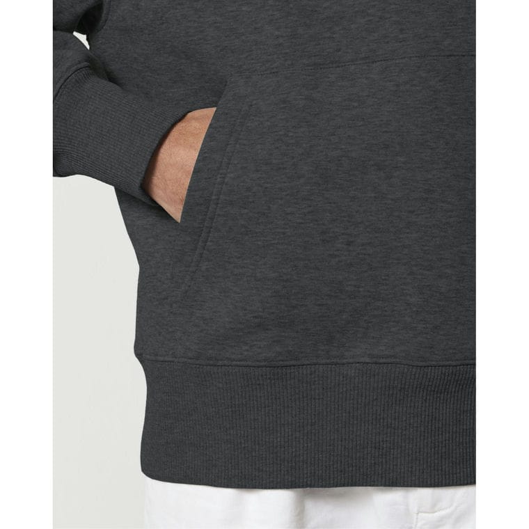 Hanorac cu glugă Unisex Slammer Dark Heather Grey 2XS