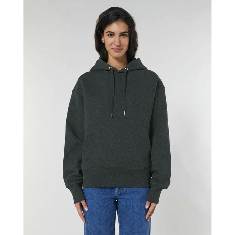 Hanorac cu glugă Unisex Slammer Dark Heather Grey 2XS