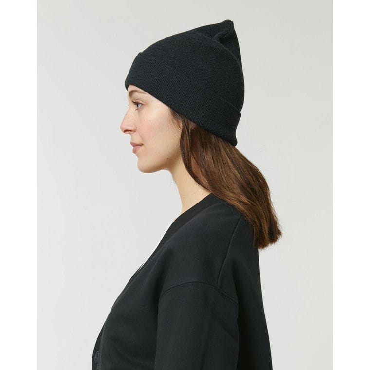 Căciulă Unisex Rib  Black