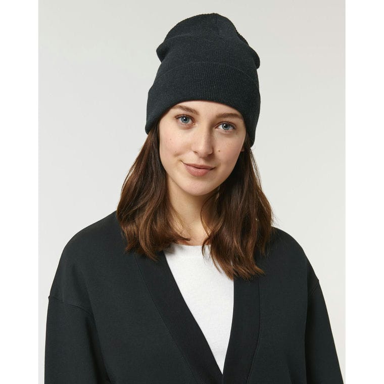 Căciulă Unisex Rib  Black