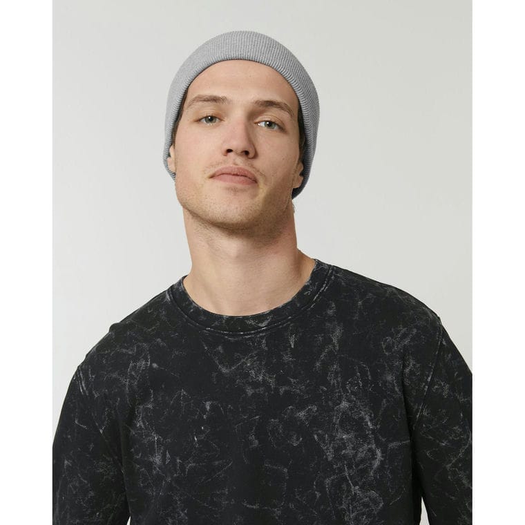 Căciulă Unisex Rib  Heather Grey