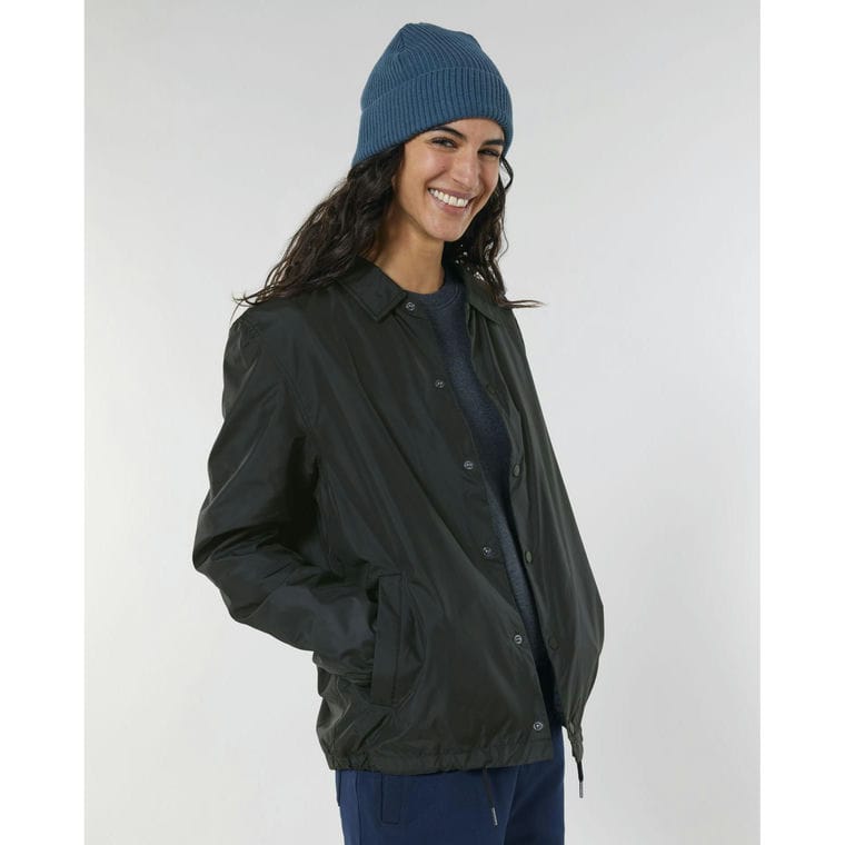 Jachetă necăptușită Unisex Coacher  Black 2XS