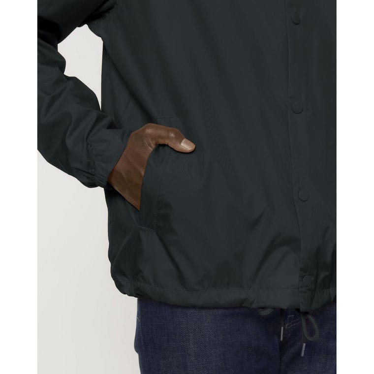 Jachetă necăptușită Unisex Coacher  Black 2XS