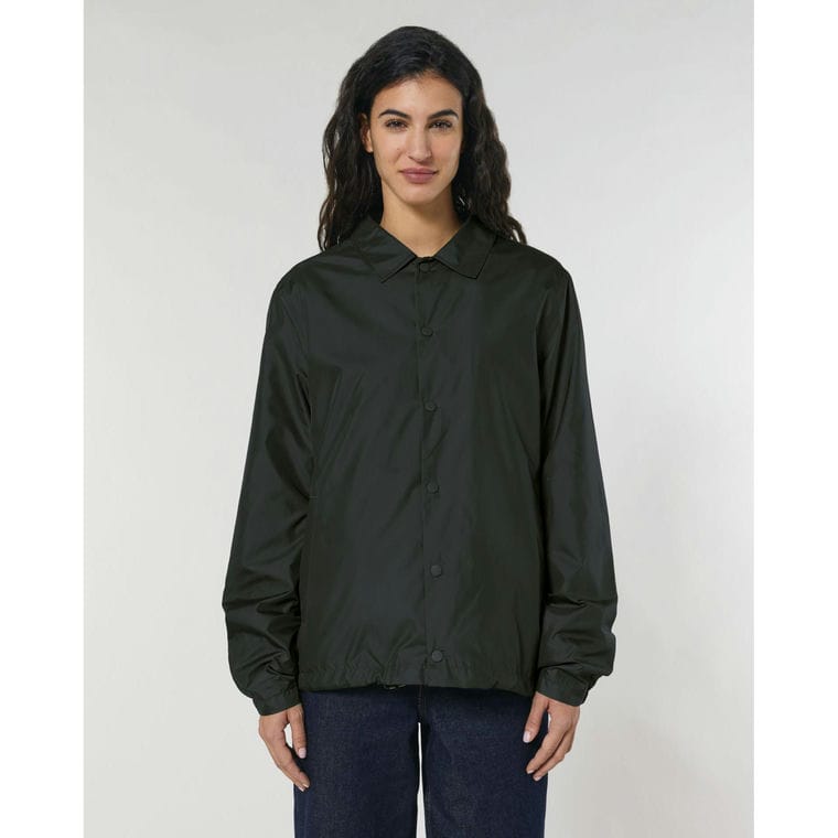 Jachetă necăptușită Unisex Coacher  Black 2XS