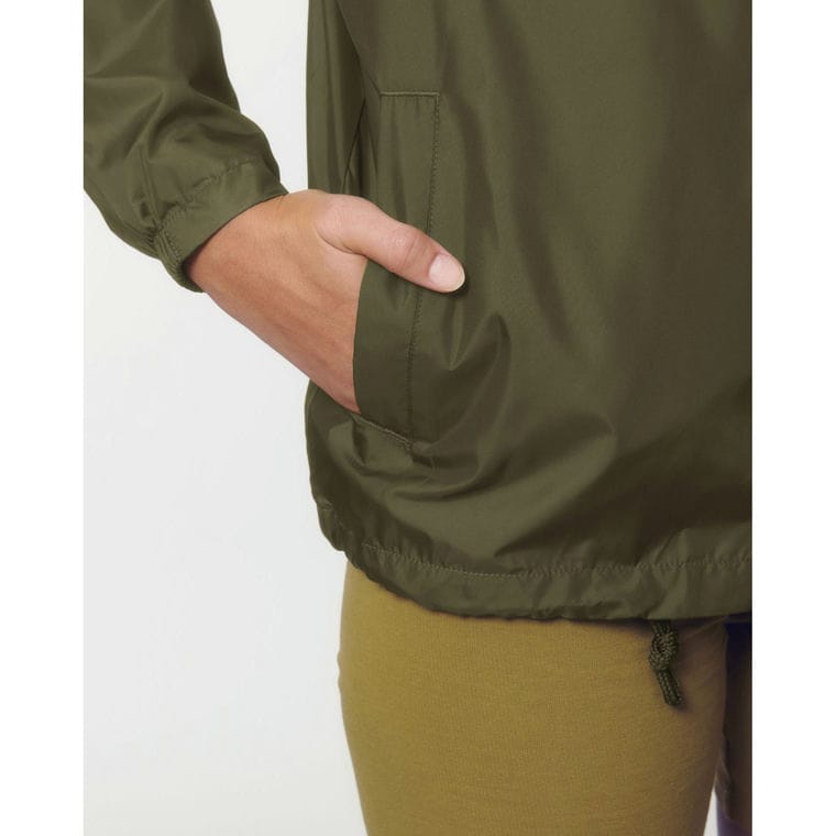 Jachetă necăptușită Unisex Coacher  British Khaki M