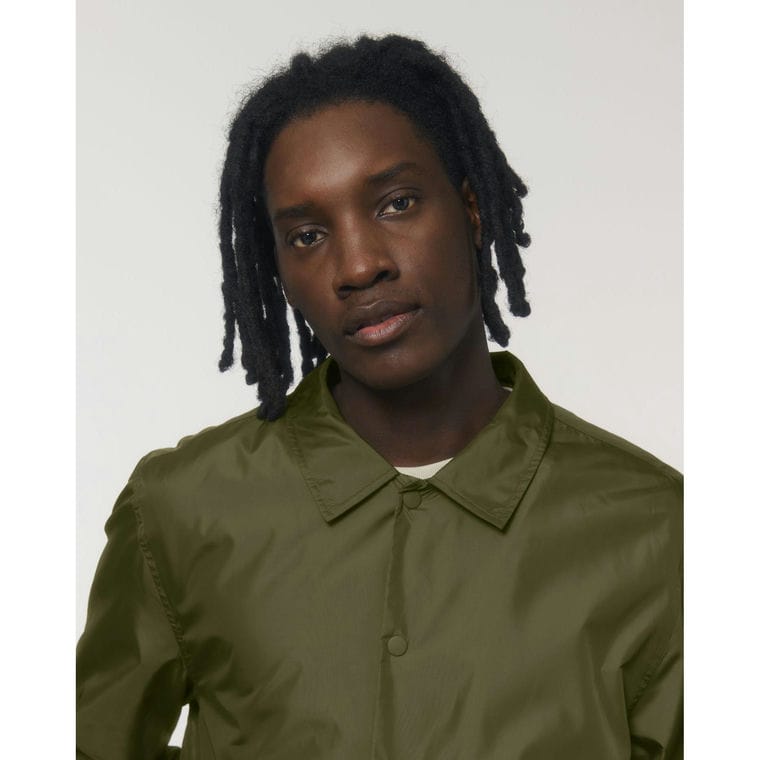 Jachetă necăptușită Unisex Coacher  British Khaki M