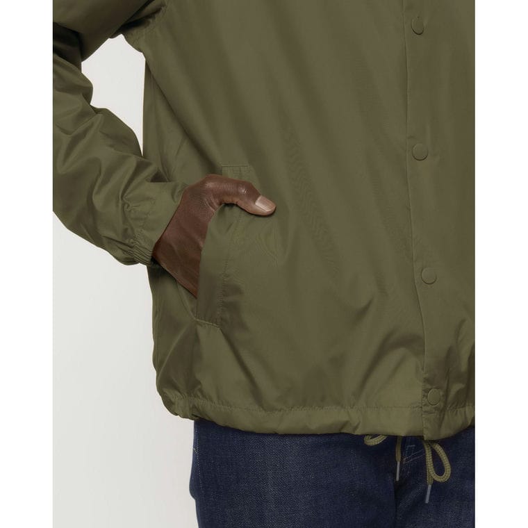 Jachetă necăptușită Unisex Coacher  British Khaki M