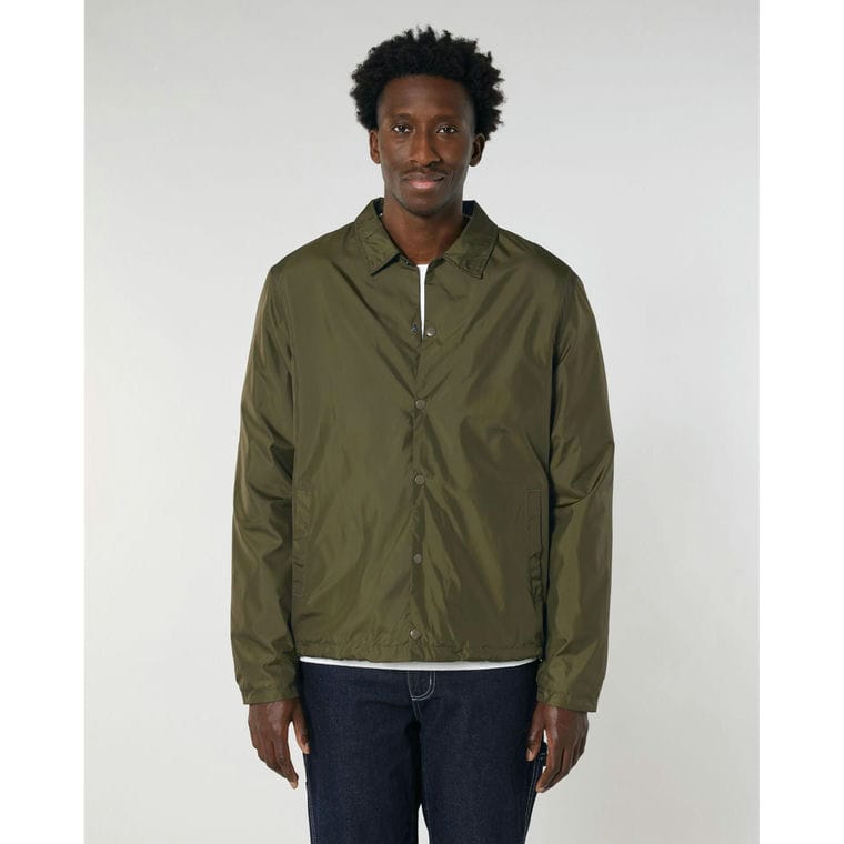 Jachetă necăptușită Unisex Coacher  British Khaki M