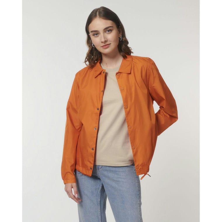 Jachetă necăptușită Unisex Coacher  Flame Orange XS