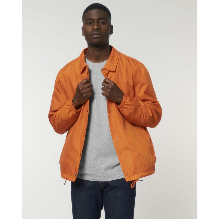 Jachetă necăptușită Unisex Coacher  Flame Orange XS