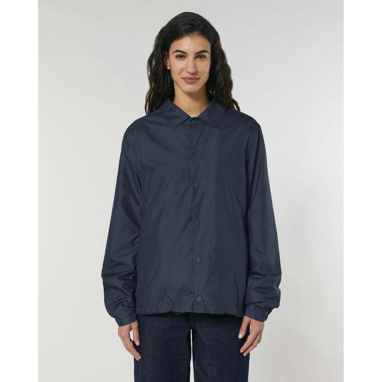 Jachetă necăptușită Unisex Coacher  French Navy 2XS