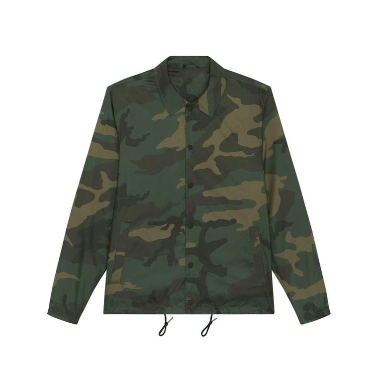 Jachetă necăptușită Unisex Coacher AOP  Camouflage XS