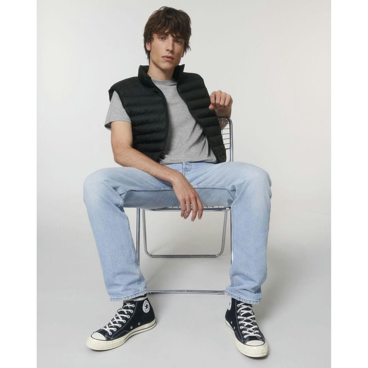 Vestă căptușită pentru bărbați Stanley Climber Black 5XL