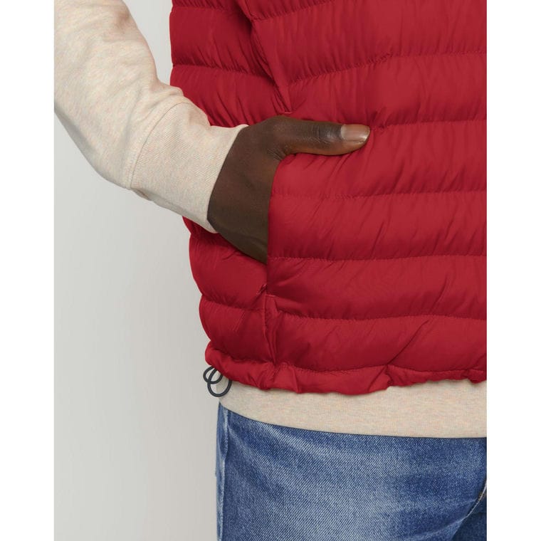 Vestă căptușită pentru bărbați Stanley Climber Red XL