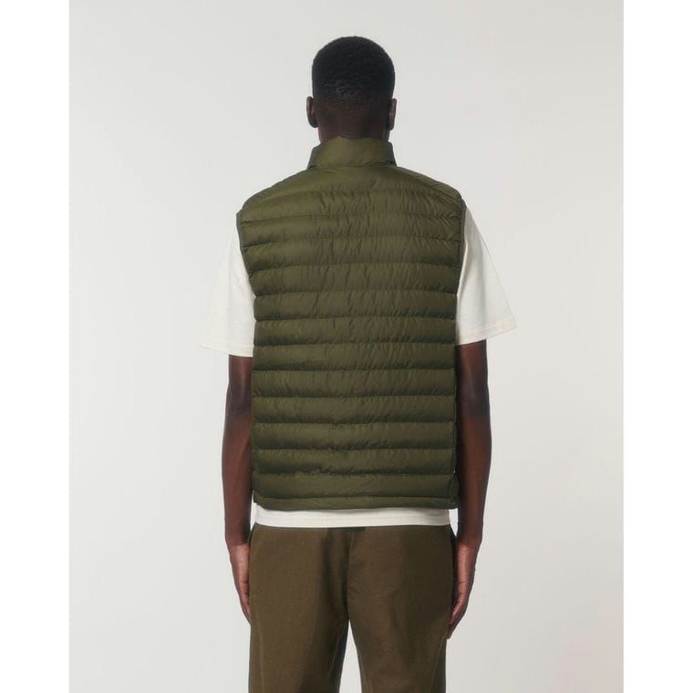 Vestă căptușită pentru bărbați Stanley Climber British Khaki S