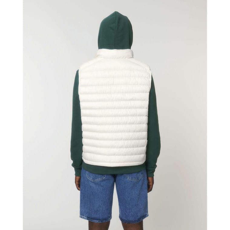 Vestă căptușită pentru bărbați Stanley Climber Off White XL