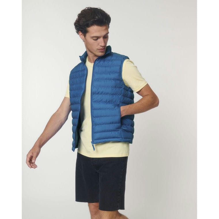 Vestă căptușită pentru bărbați Stanley Climber Royal Blue L