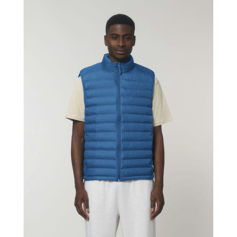 Vestă căptușită pentru bărbați Stanley Climber Royal Blue L