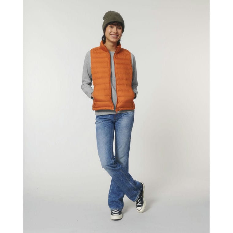 Vestă căptușită pentru femei Stella Climber Flame Orange S