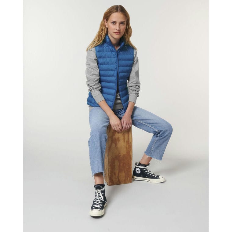 Vestă căptușită pentru femei Stella Climber Royal Blue XL