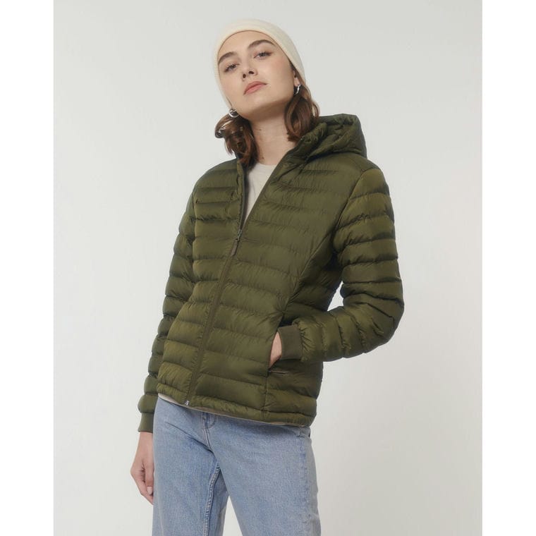 Jachetă căptușită pentru femei Stella Voyager British Khaki L