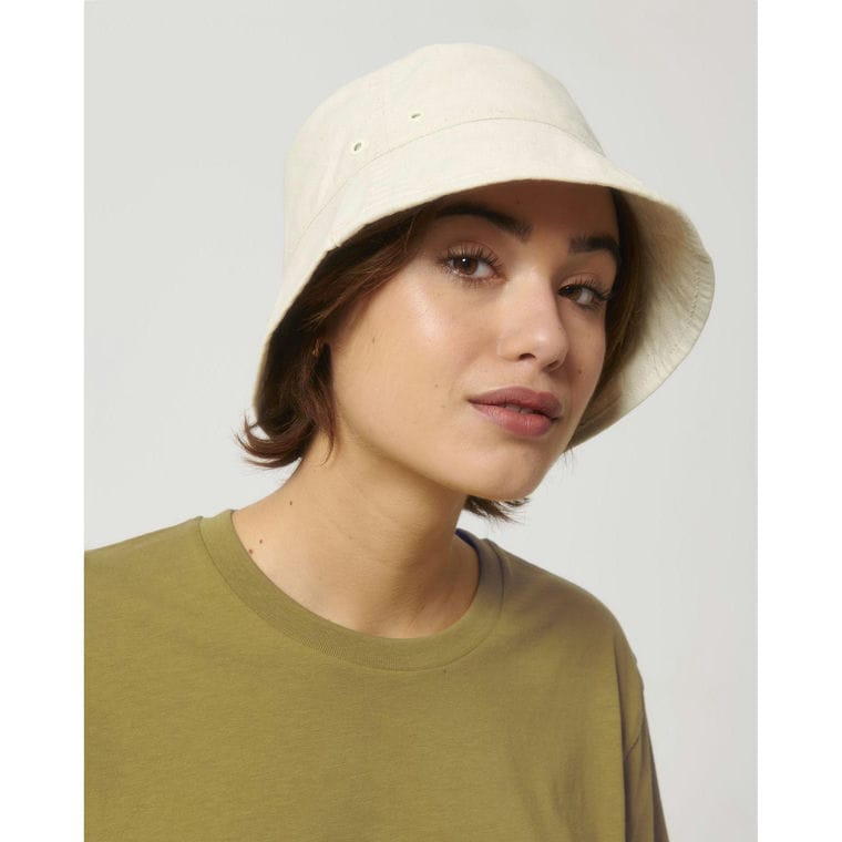 Pălărie Unisex Bucket  Natural M-L