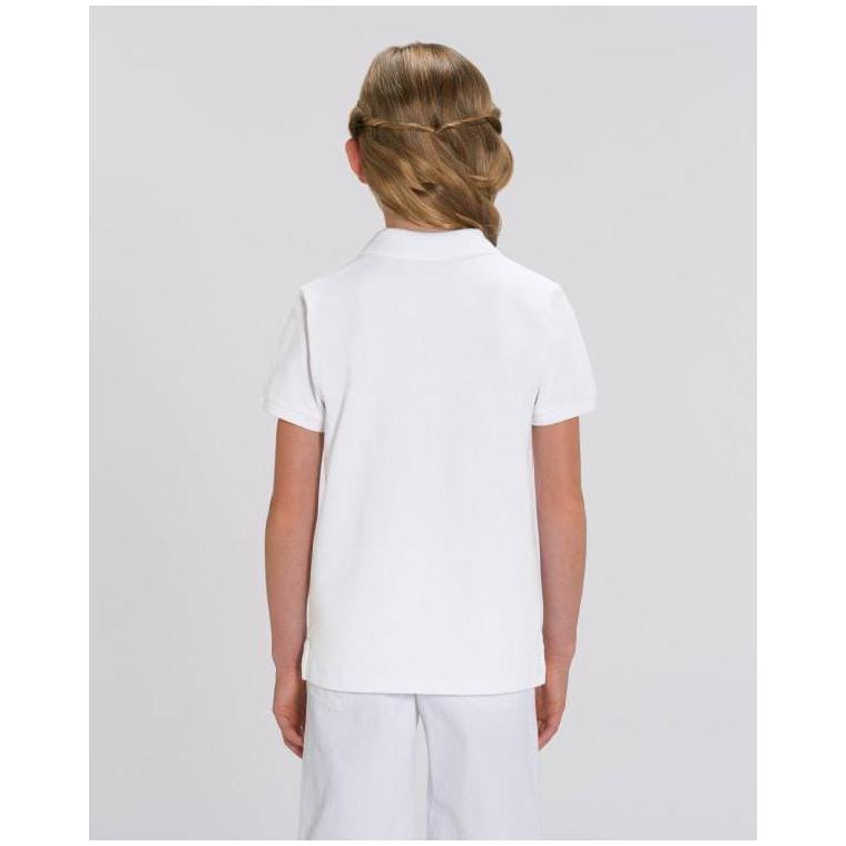 Tricou pentru copii Polo Mini Sprinter White 7 - 8 ani